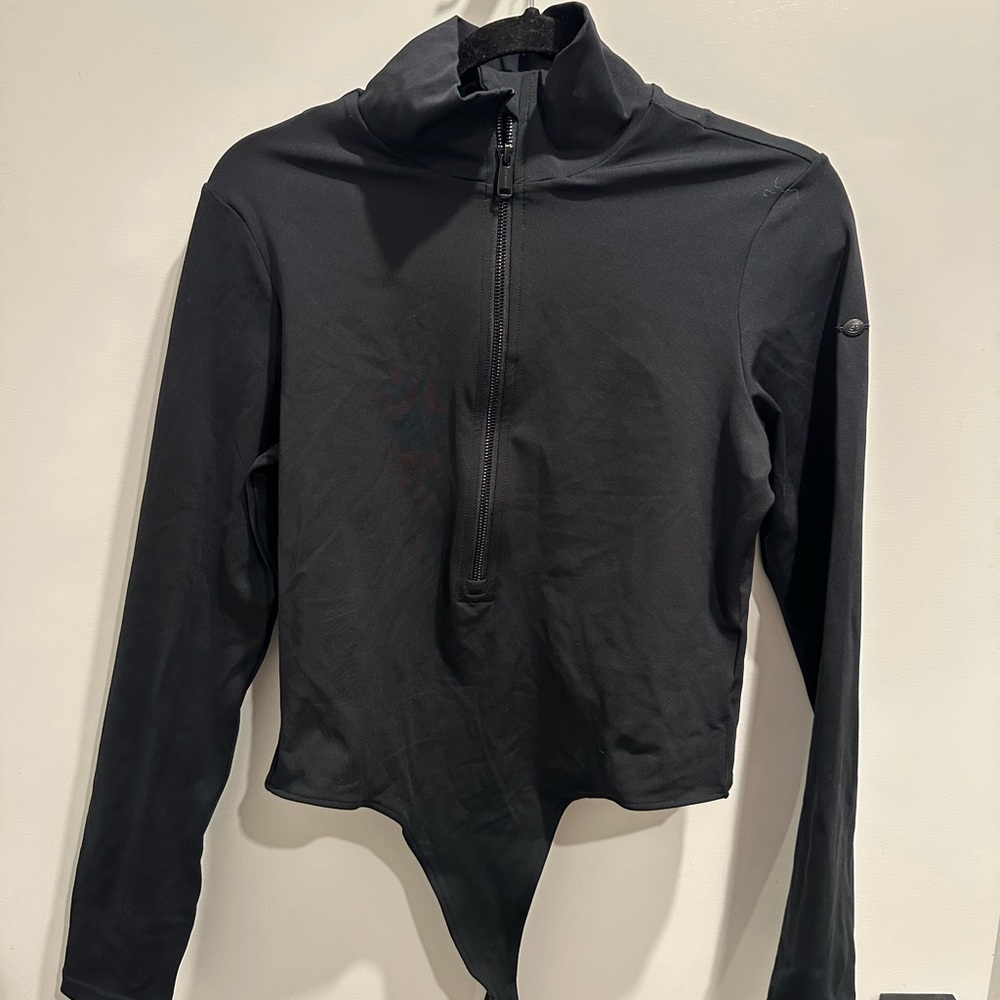 Goldberg Ski Base Layer Bodysuit - Black Long Sleeve